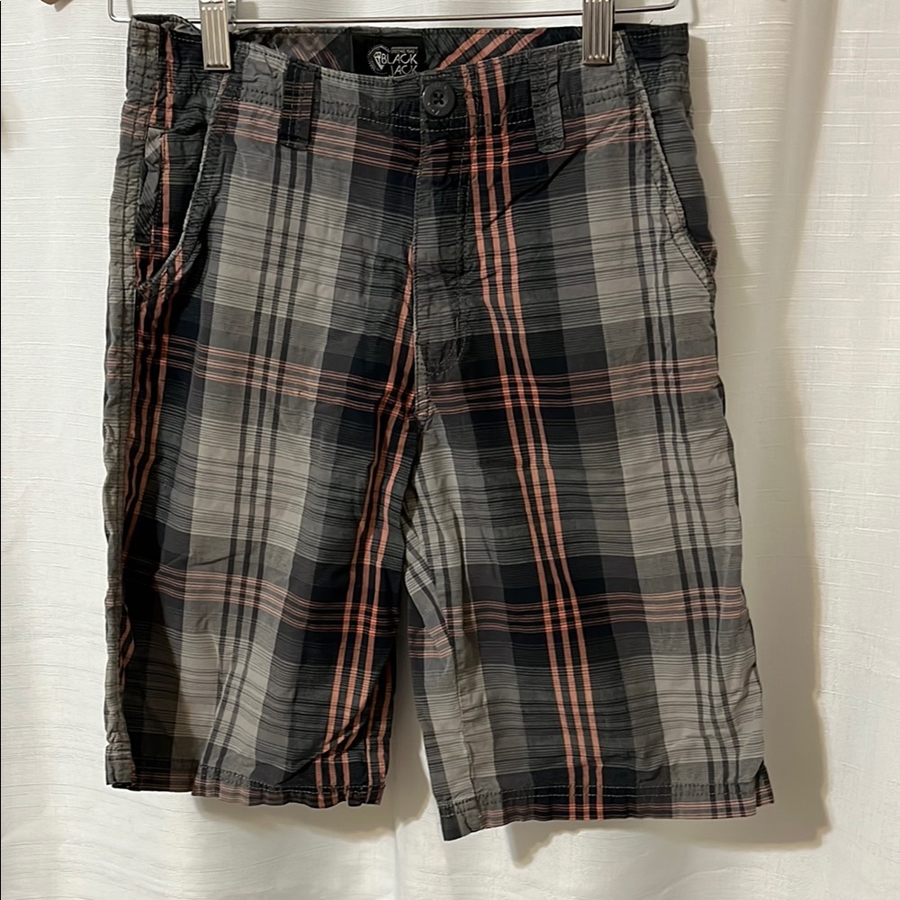 Plaid Casual Shorts